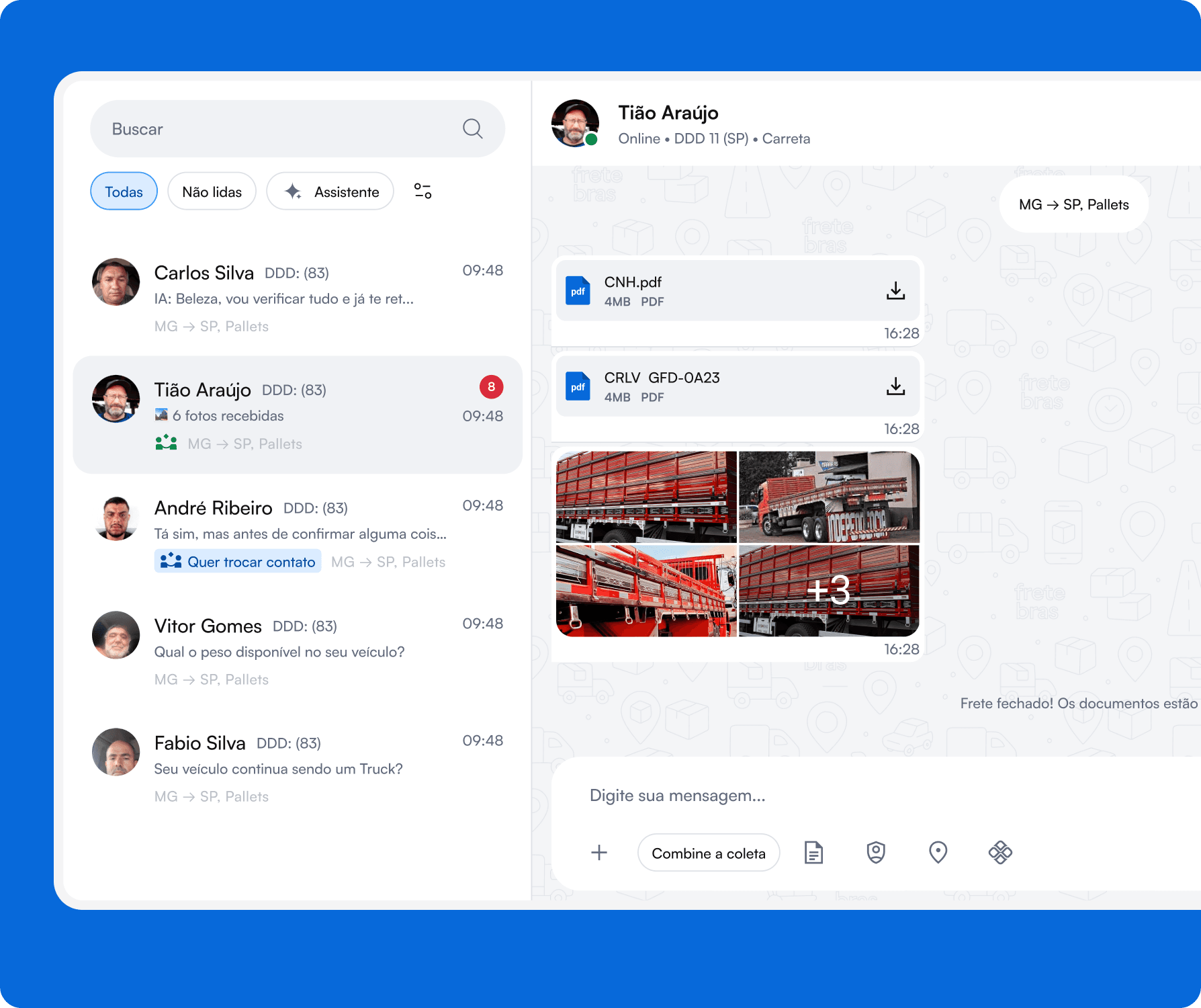 Frete.com — mockup 6